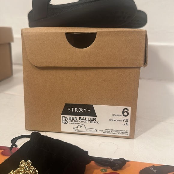 Straye x Ben Baller Did The Chain Size 6 Mens Set of 2, RED and BLACK UNWORN - Picture 8 of 9
